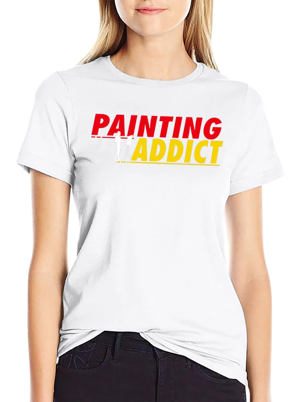 Painting Addict Graphic Tee - Artist T-Shirt product image 8