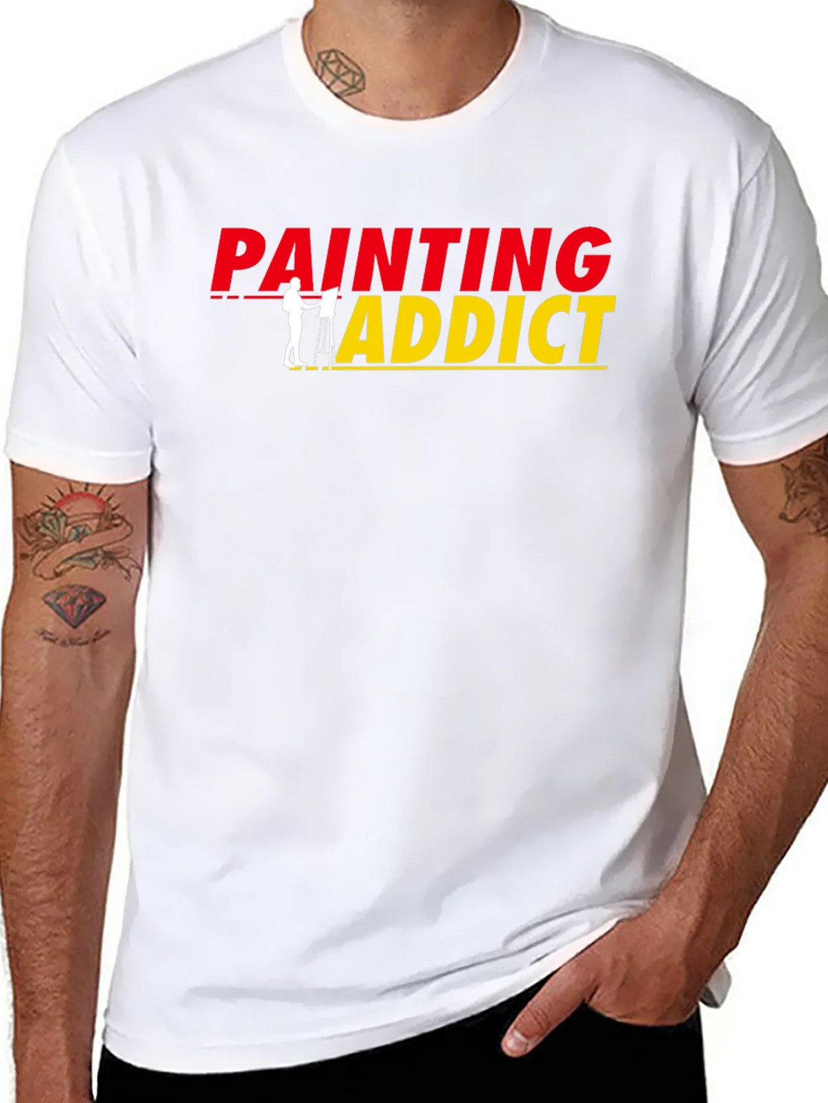 Painting Addict Graphic Tee - Artist T-Shirt product image 7