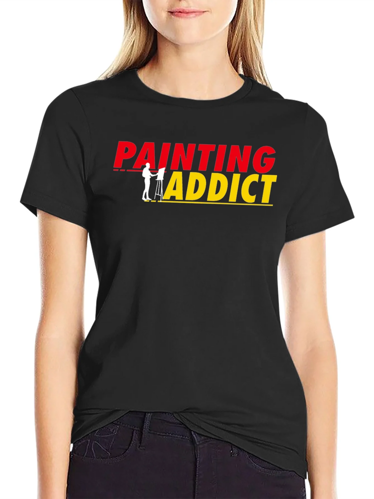 Painting Addict Graphic Tee - Artist T-Shirt product image 2