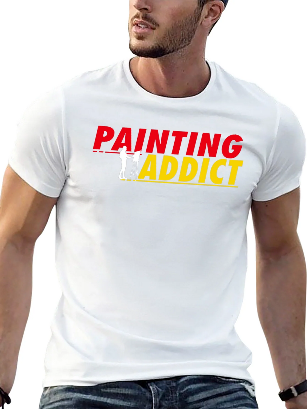 Painting Addict Graphic Tee - Artist T-Shirt product image 12
