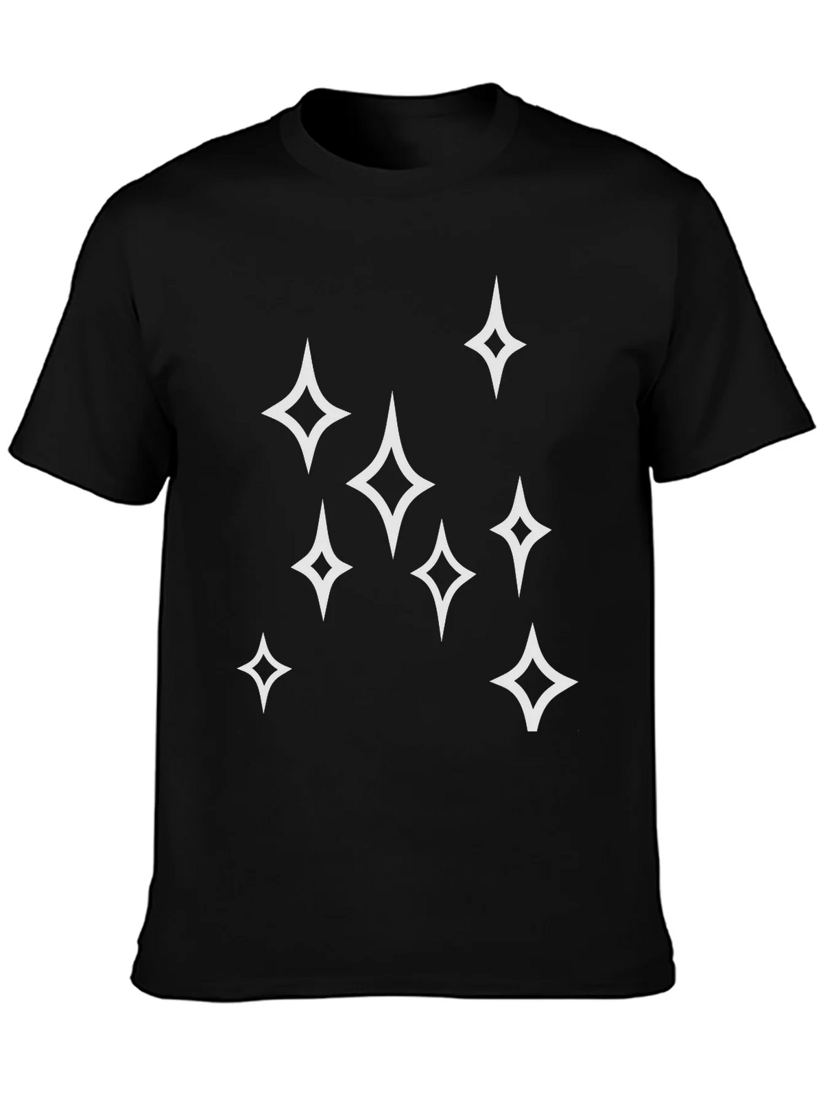 Sparkle Star Graphic Tee - Mens Black T-Shirt product image 6