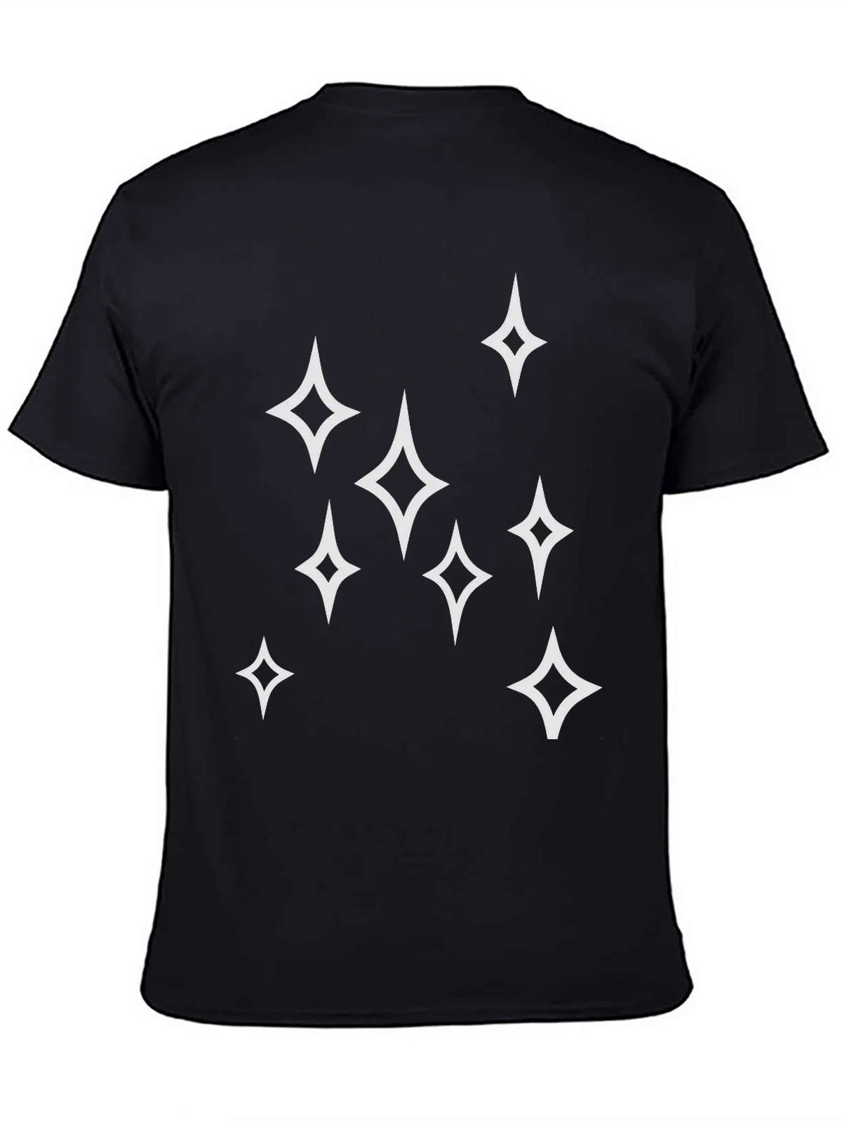 Sparkle Star Graphic Tee - Mens Black T-Shirt product image 7