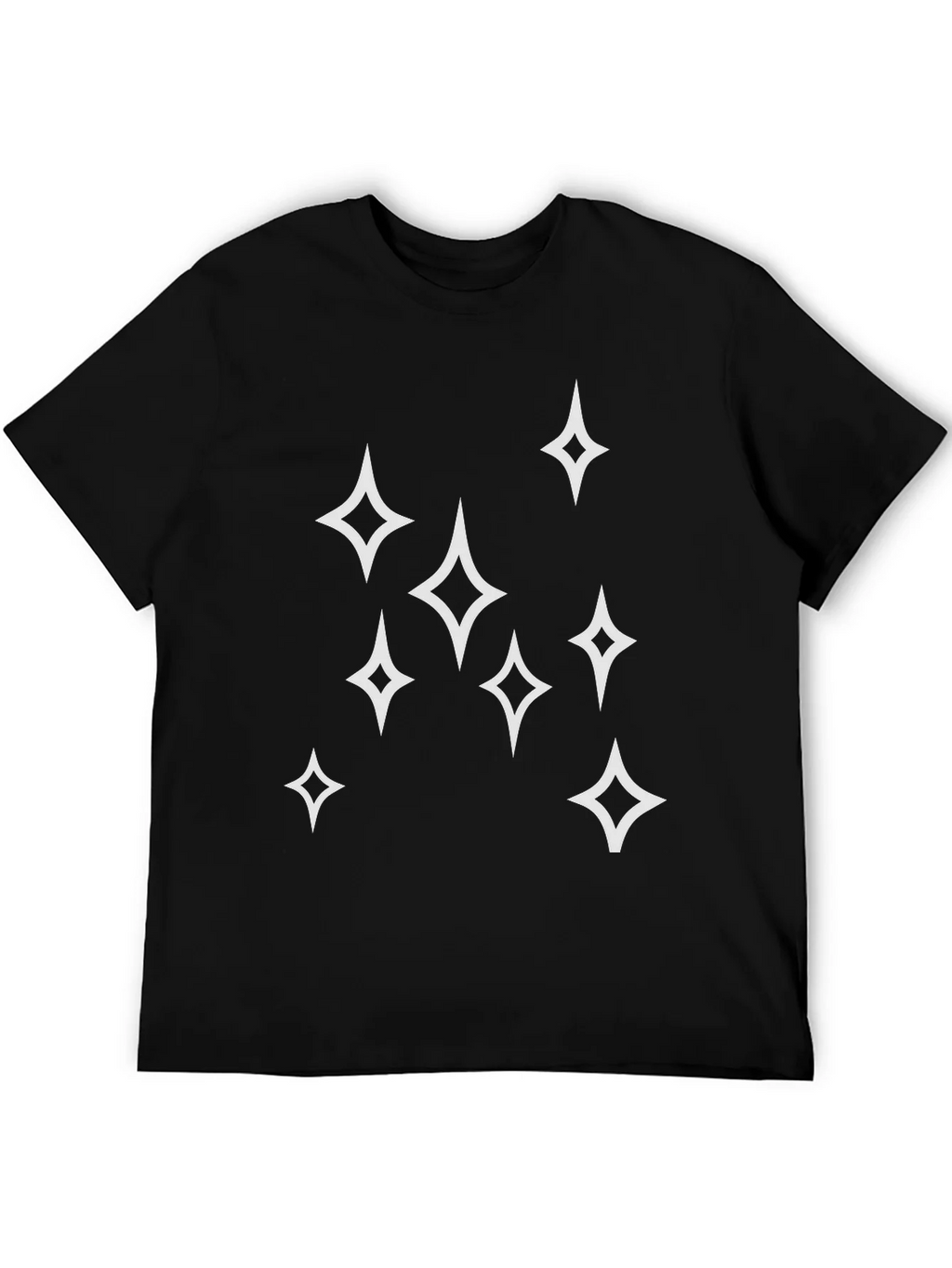 Sparkle Star Graphic Tee - Mens Black T-Shirt product image 8
