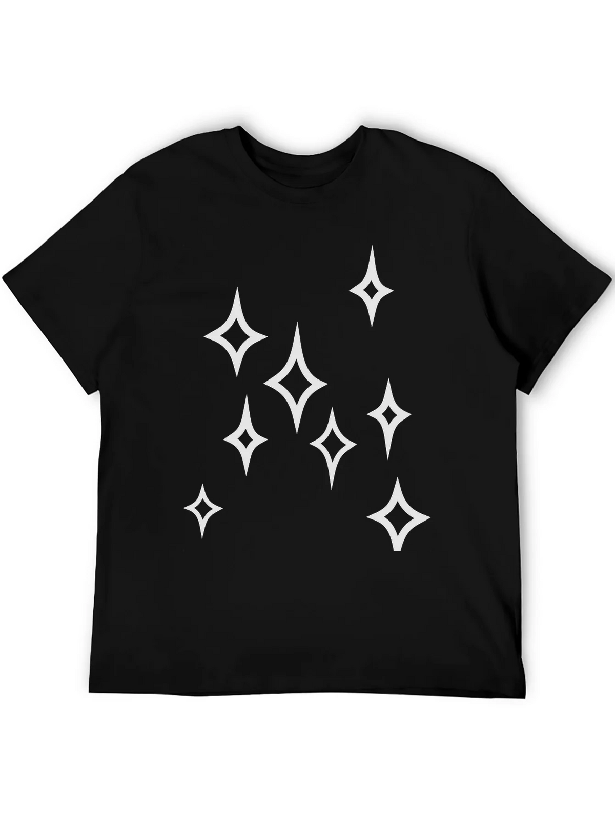 Sparkle Star Graphic Tee - Mens Black T-Shirt product image 8