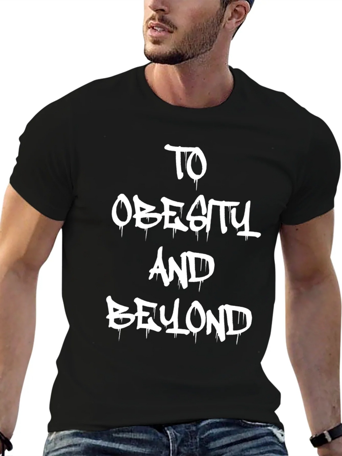 To Obesity and Beyond Graphic Tee product image 6