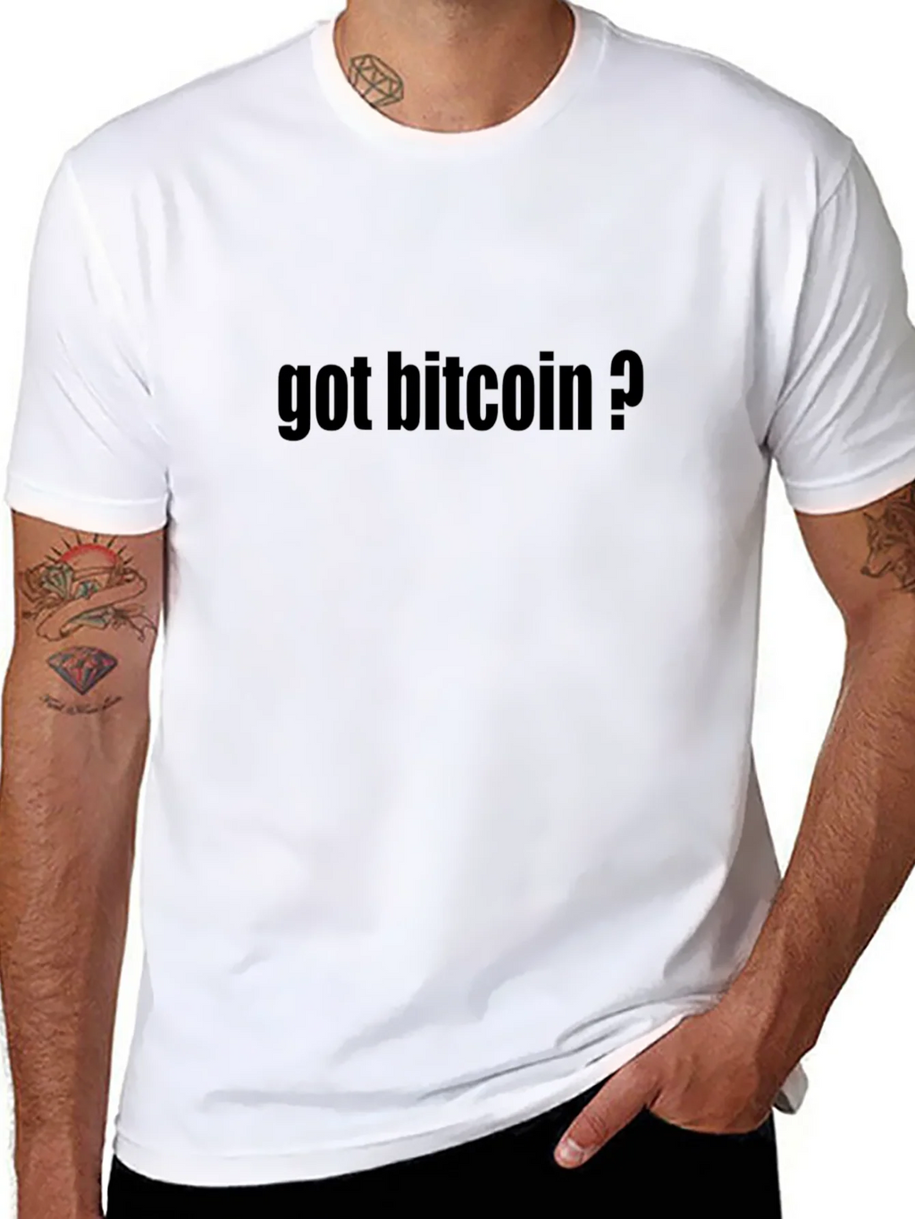 Got Bitcoin? Crypto T-Shirt - Black product image 7