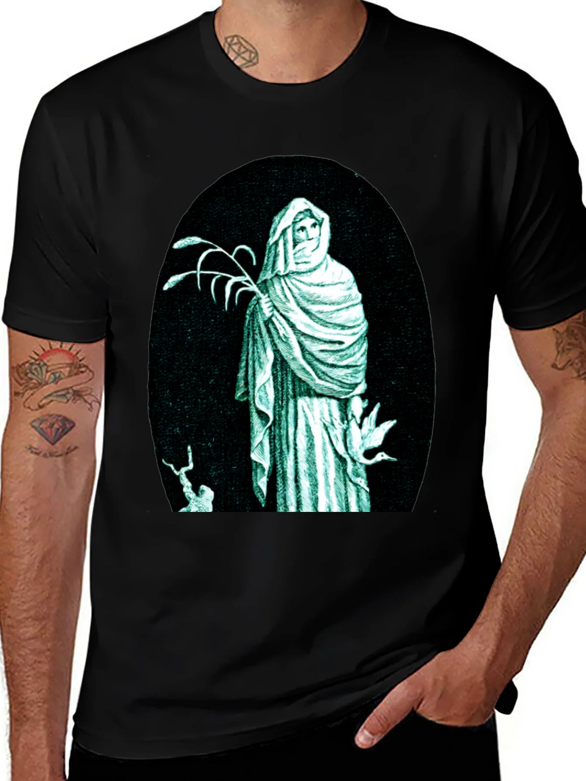 Mystic Figure Graphic T-Shirt product image 1