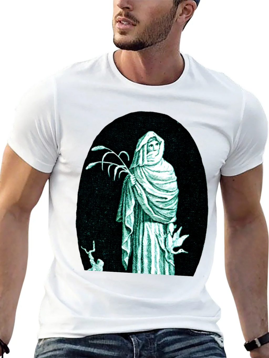 Mystic Figure Graphic T-Shirt product image 12