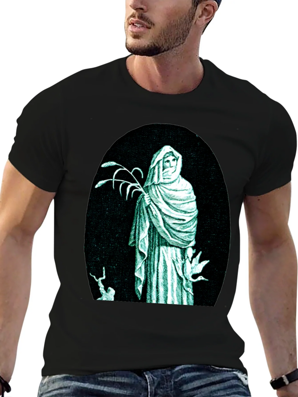 Mystic Figure Graphic T-Shirt product image 6