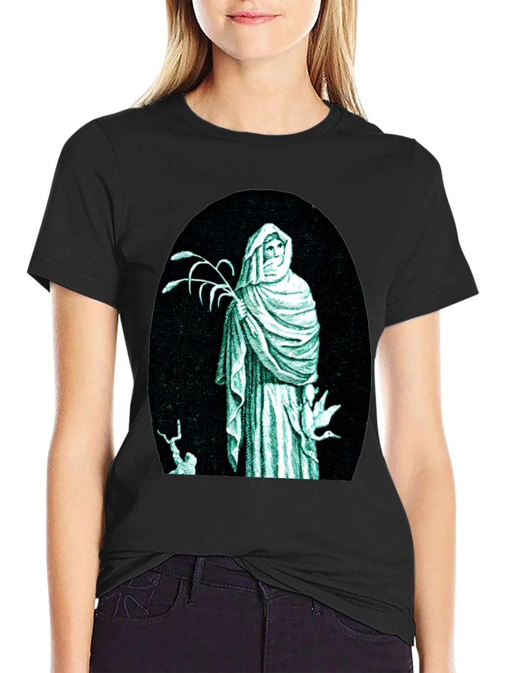 Mystic Figure Graphic T-Shirt product image 2