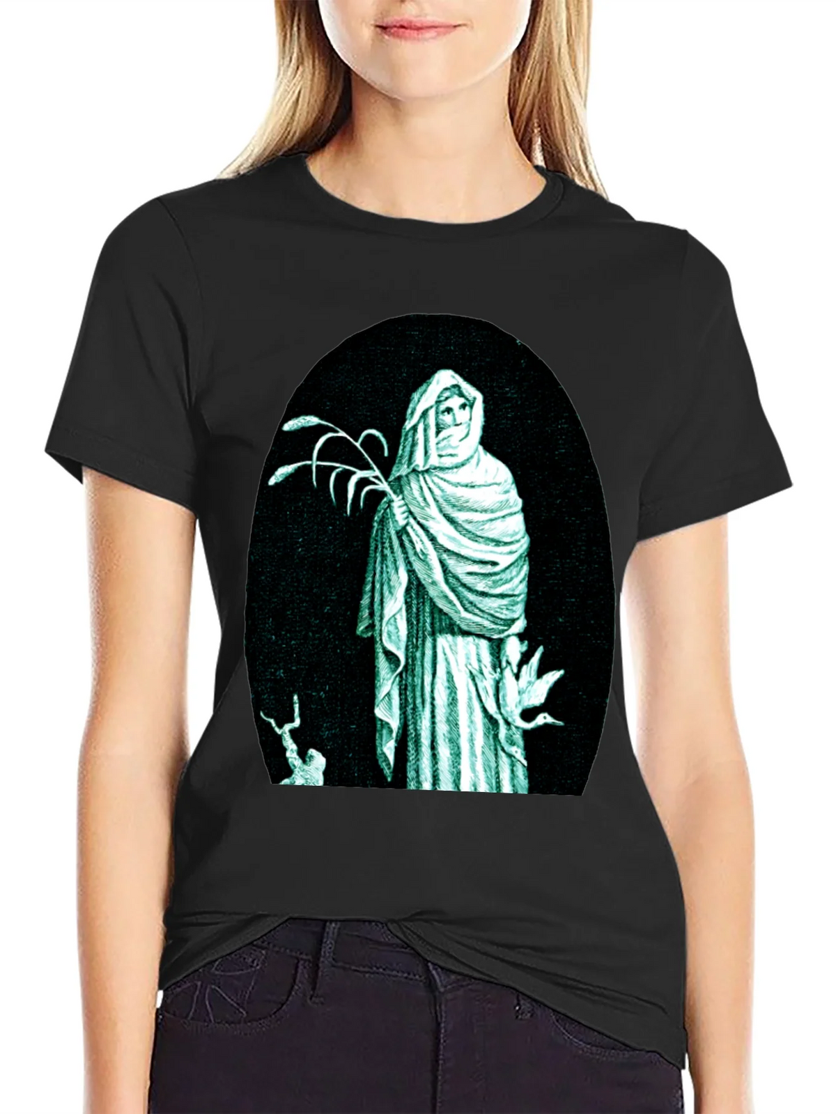 Mystic Figure Graphic T-Shirt product image 2