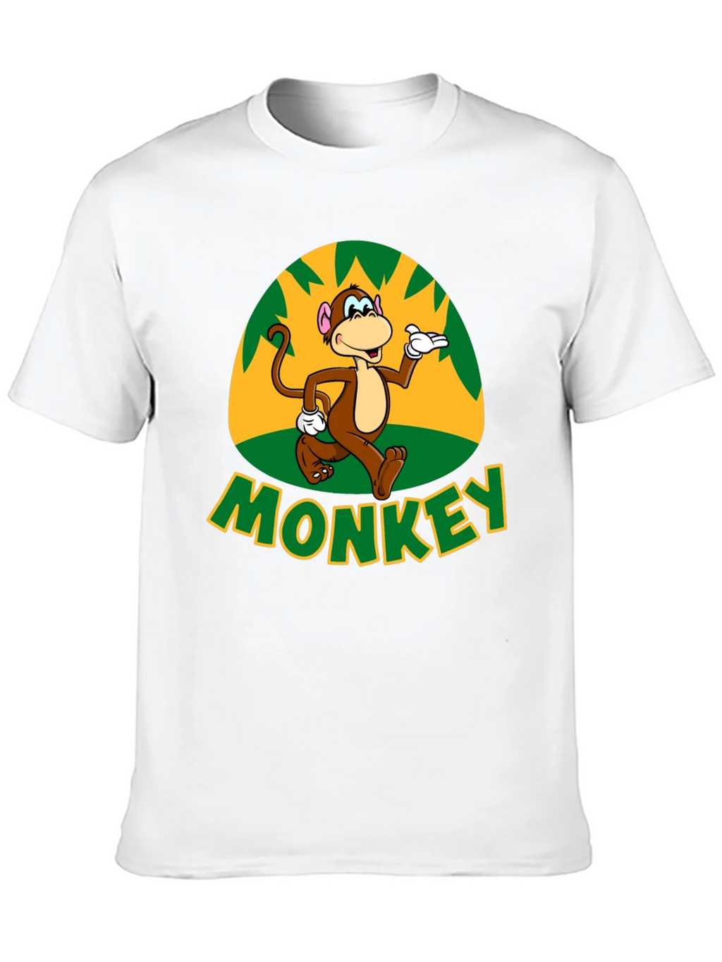 Fun Monkey Graphic T-Shirt - Casual Black Tee product image 9