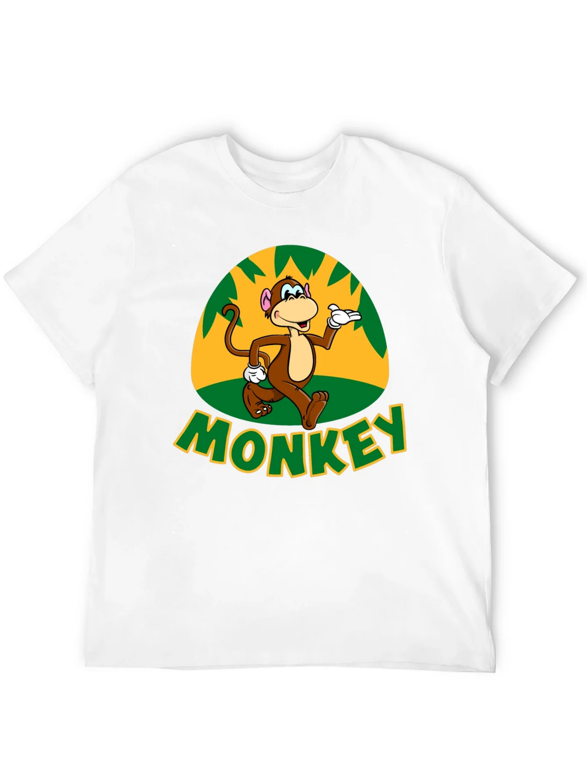 Fun Monkey Graphic T-Shirt - Casual Black Tee product image 11