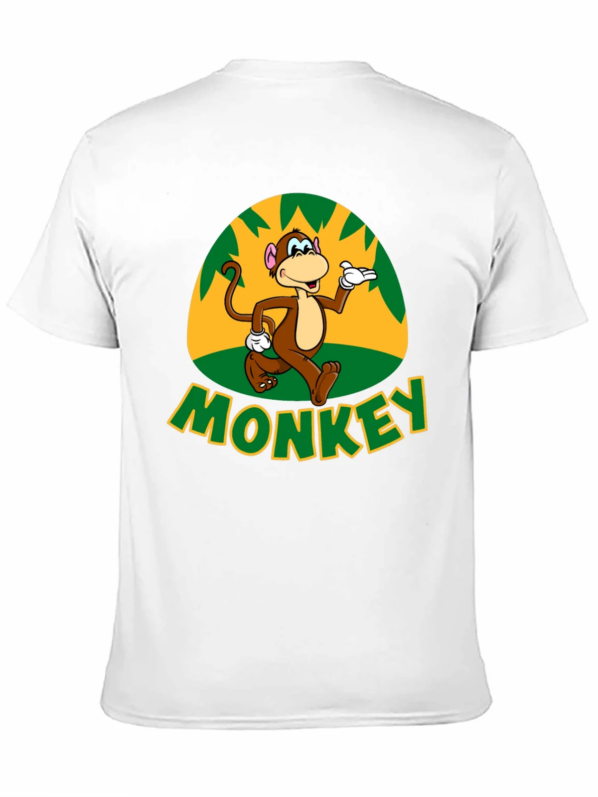 Fun Monkey Graphic T-Shirt - Casual Black Tee product image 10
