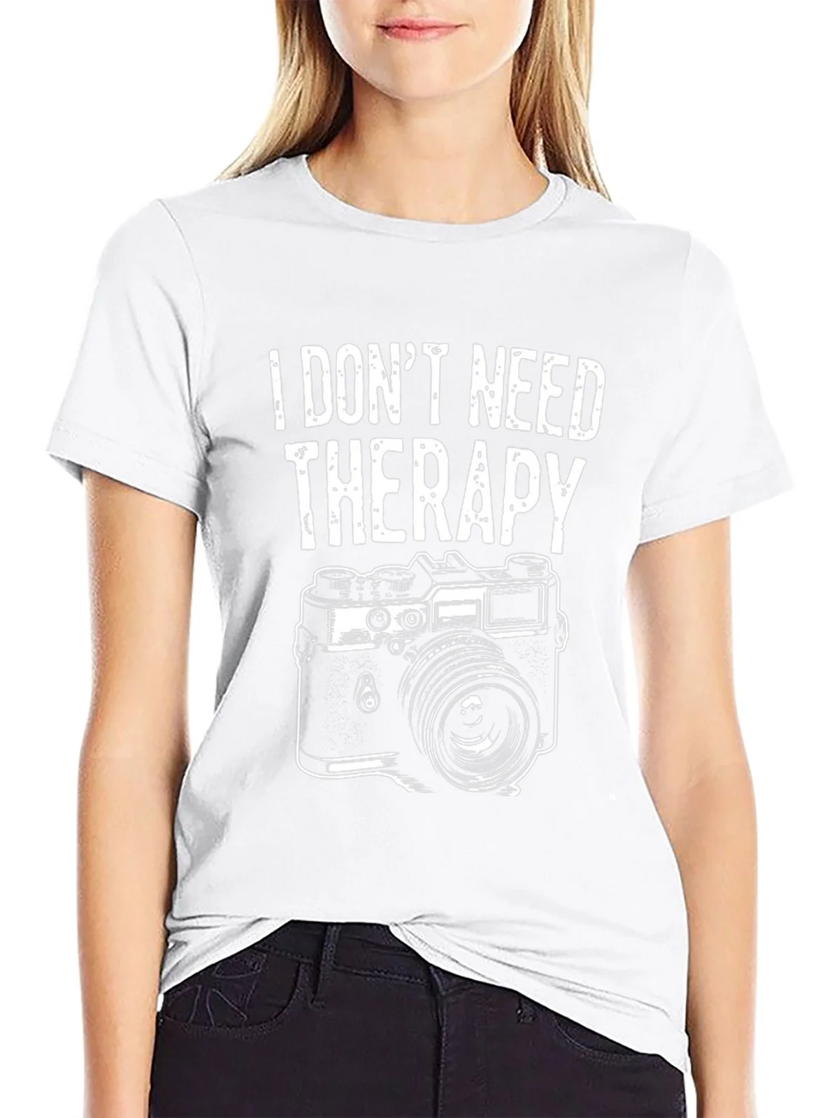 Funny Photographer T-Shirt - I Dont Need Therapy product image 11