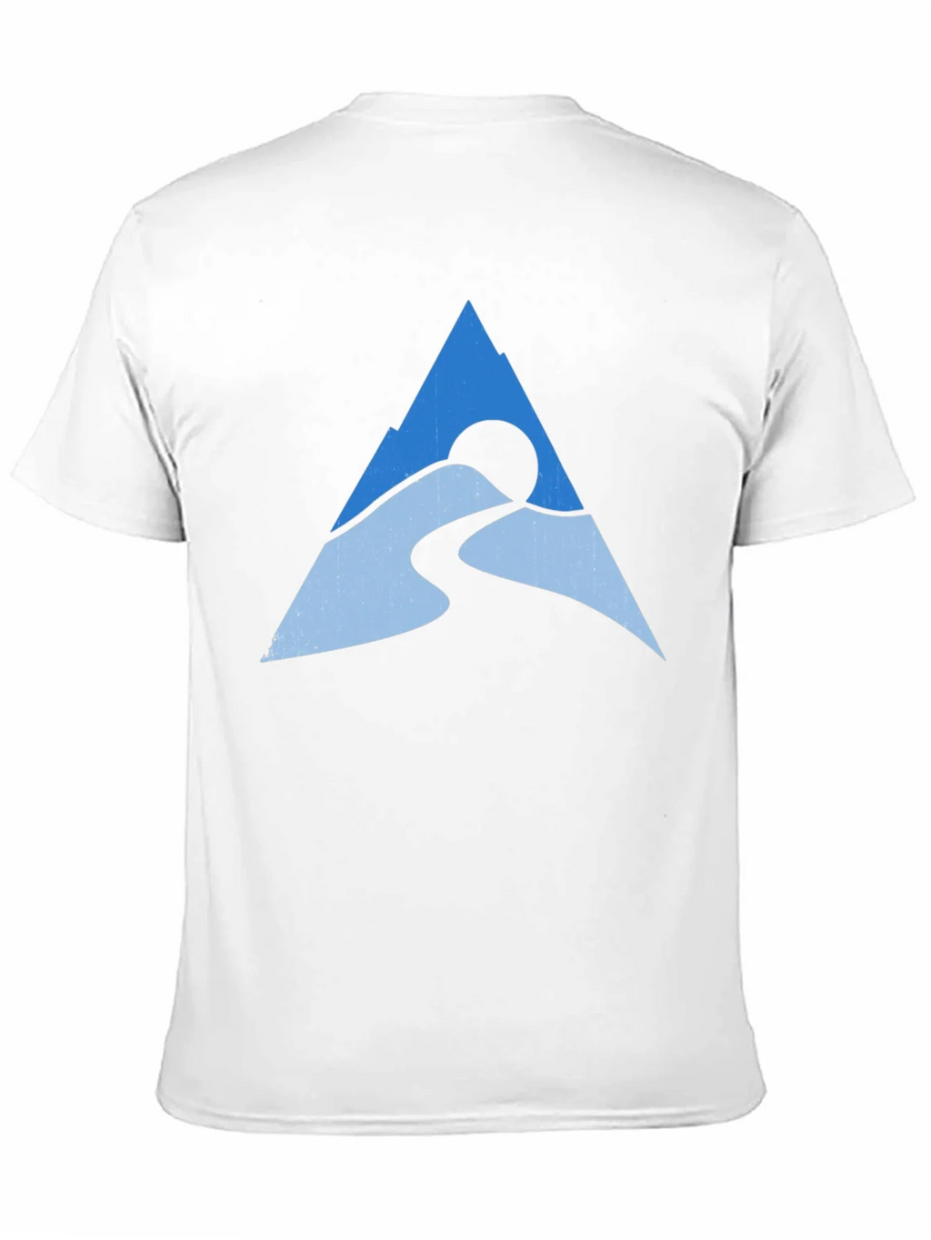 Mountain Peak Graphic Tee - Black Cotton Blend product image 2