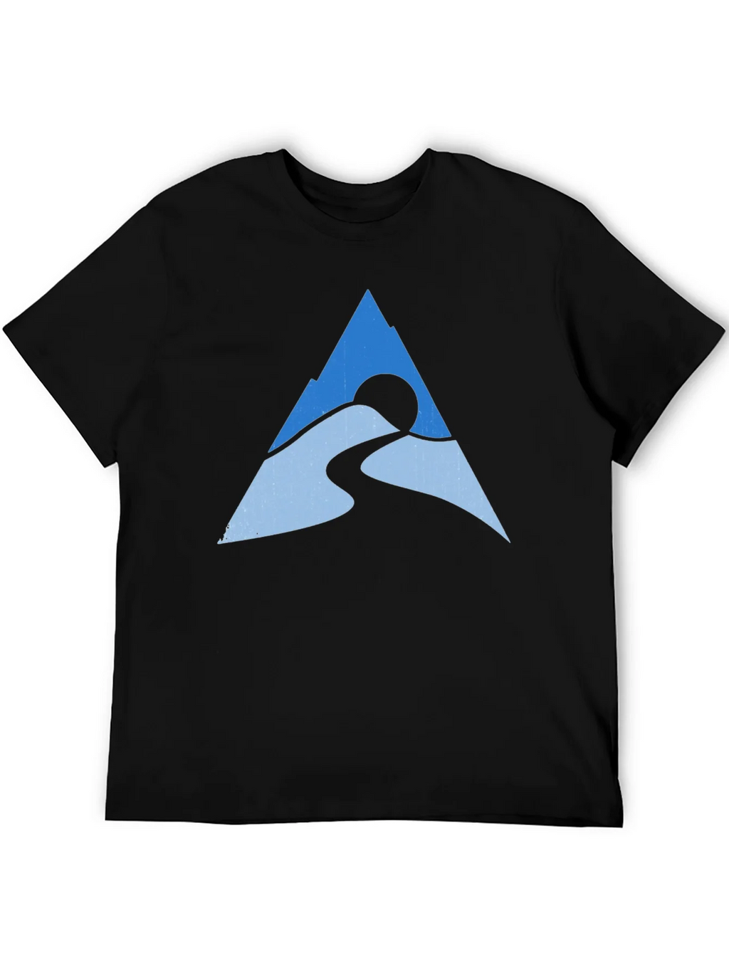 Mountain Peak Graphic Tee - Black Cotton Blend product image 8