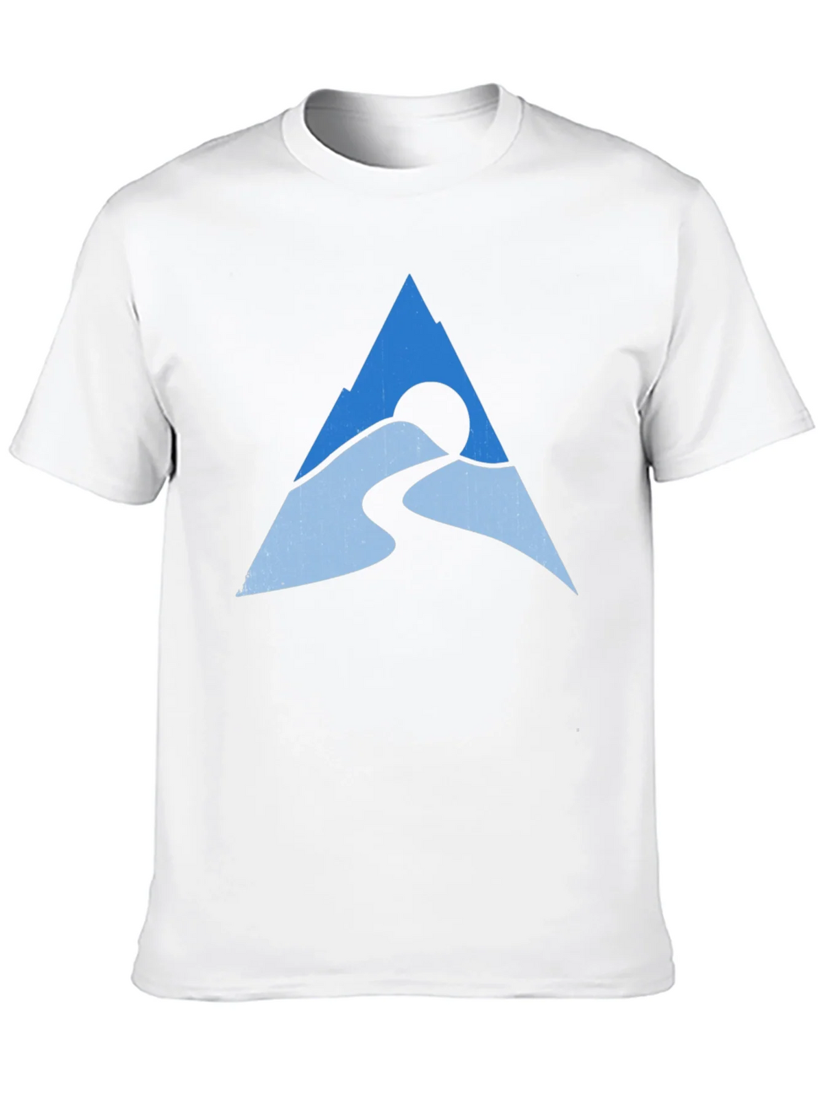 Mountain Peak Graphic Tee - Black Cotton Blend product image 12