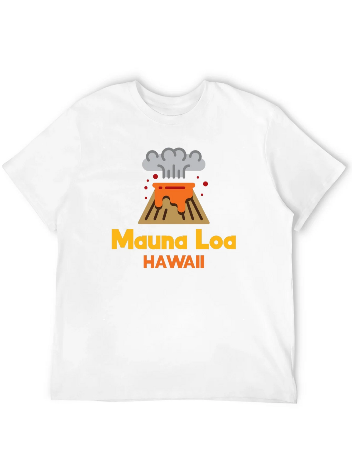 Mauna Loa Hawaii Volcano Graphic Tee - Black product image 3