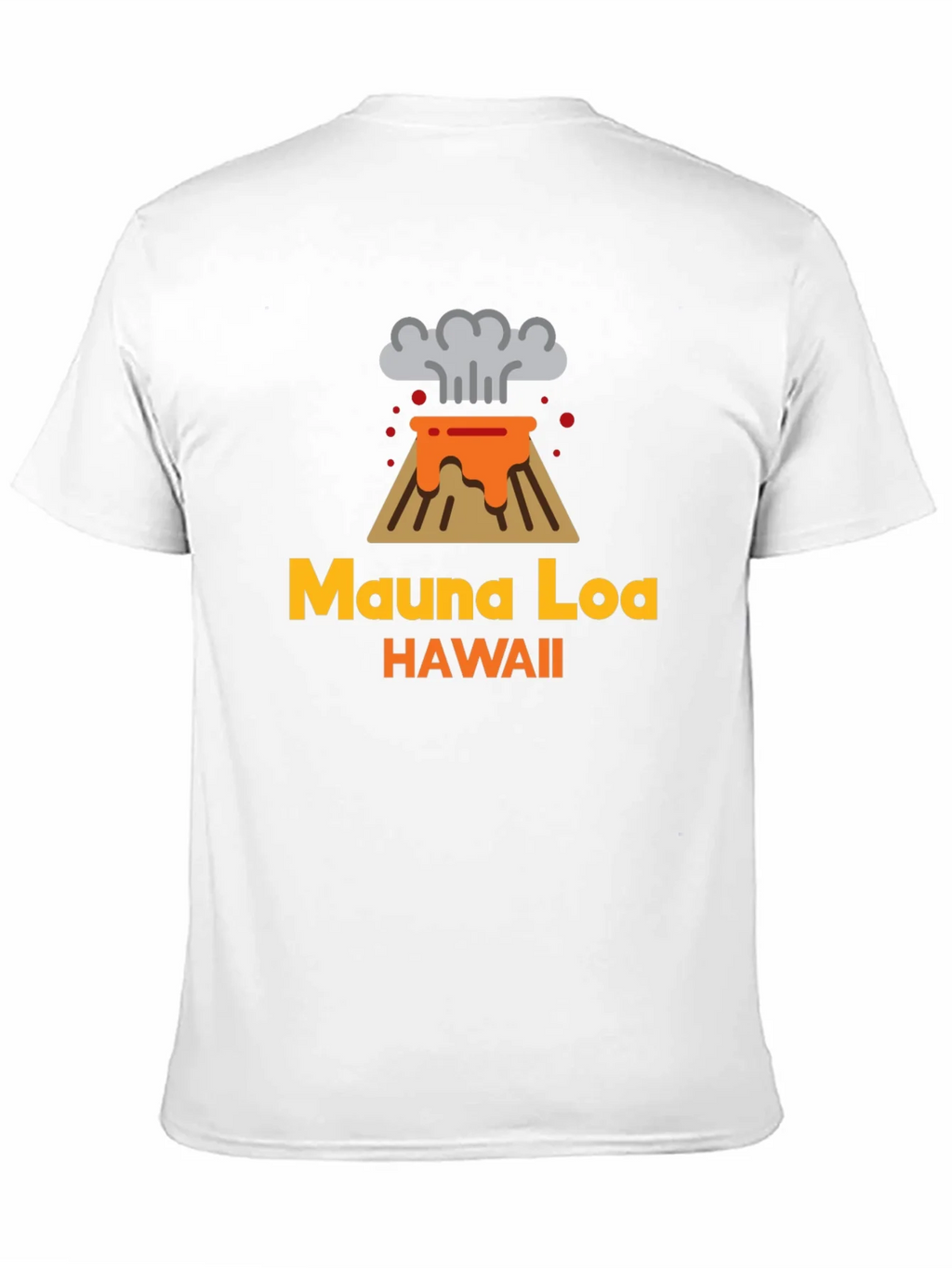 Mauna Loa Hawaii Volcano Graphic Tee - Black product image 2