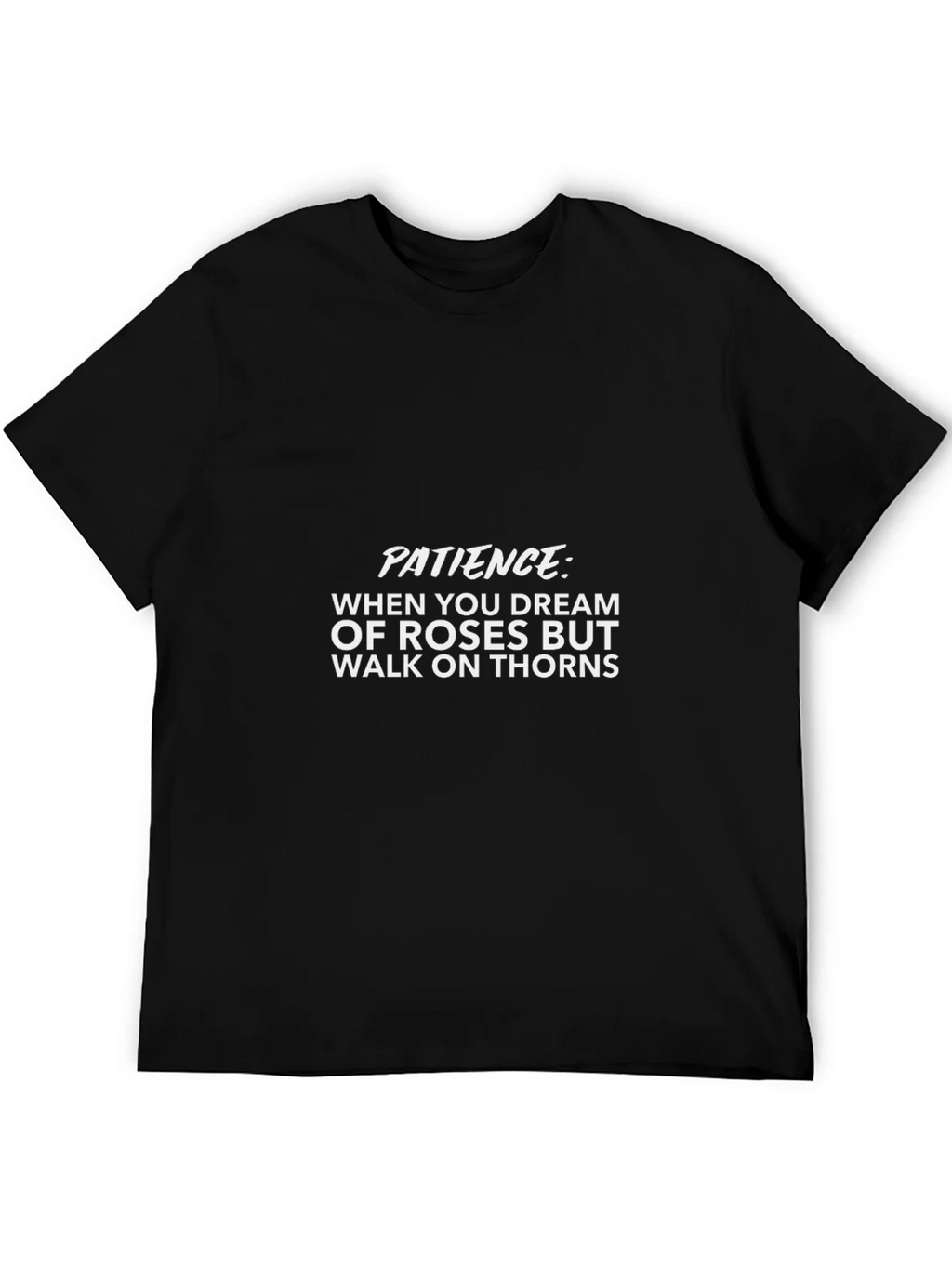 Patience Roses Thorns Graphic Tee product image 8