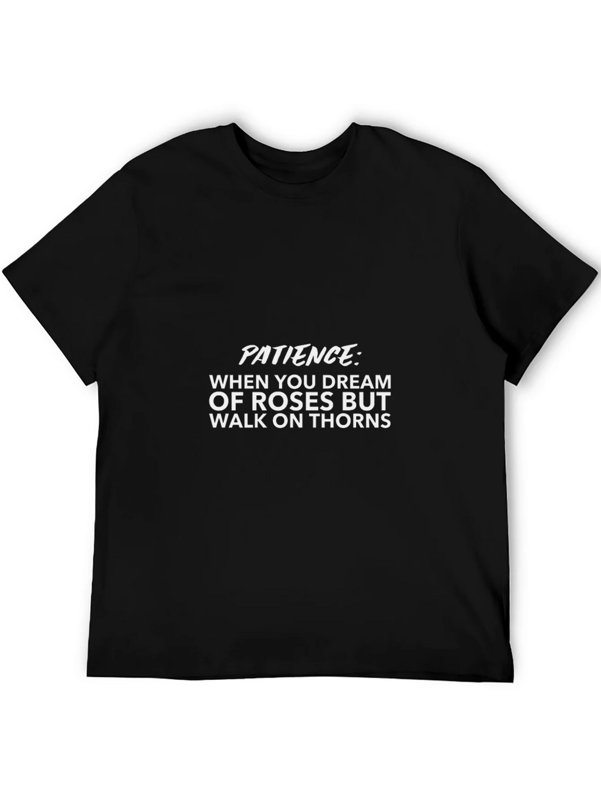 Patience Roses Thorns Graphic Tee product image 8