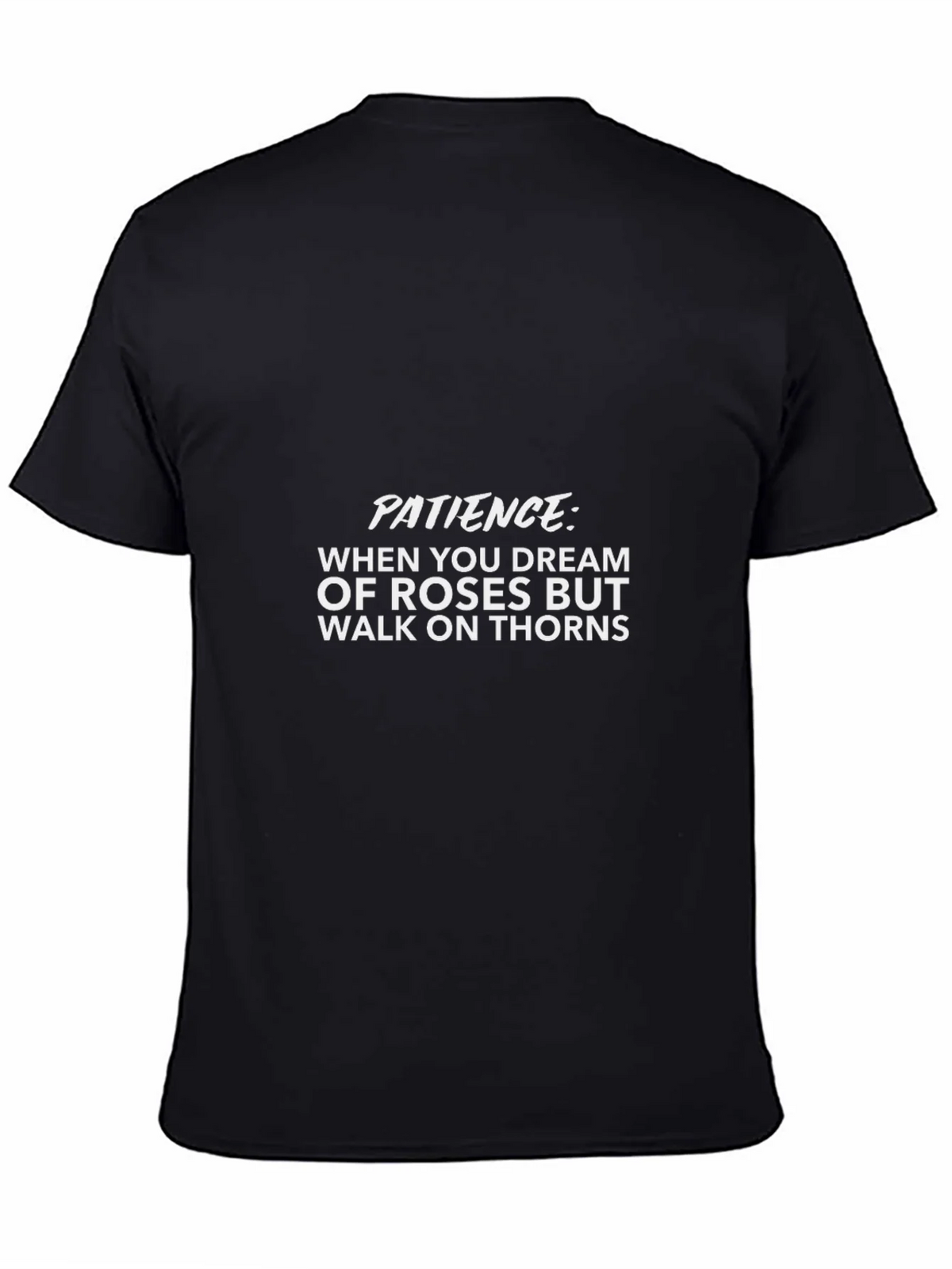Patience Roses Thorns Graphic Tee product image 7
