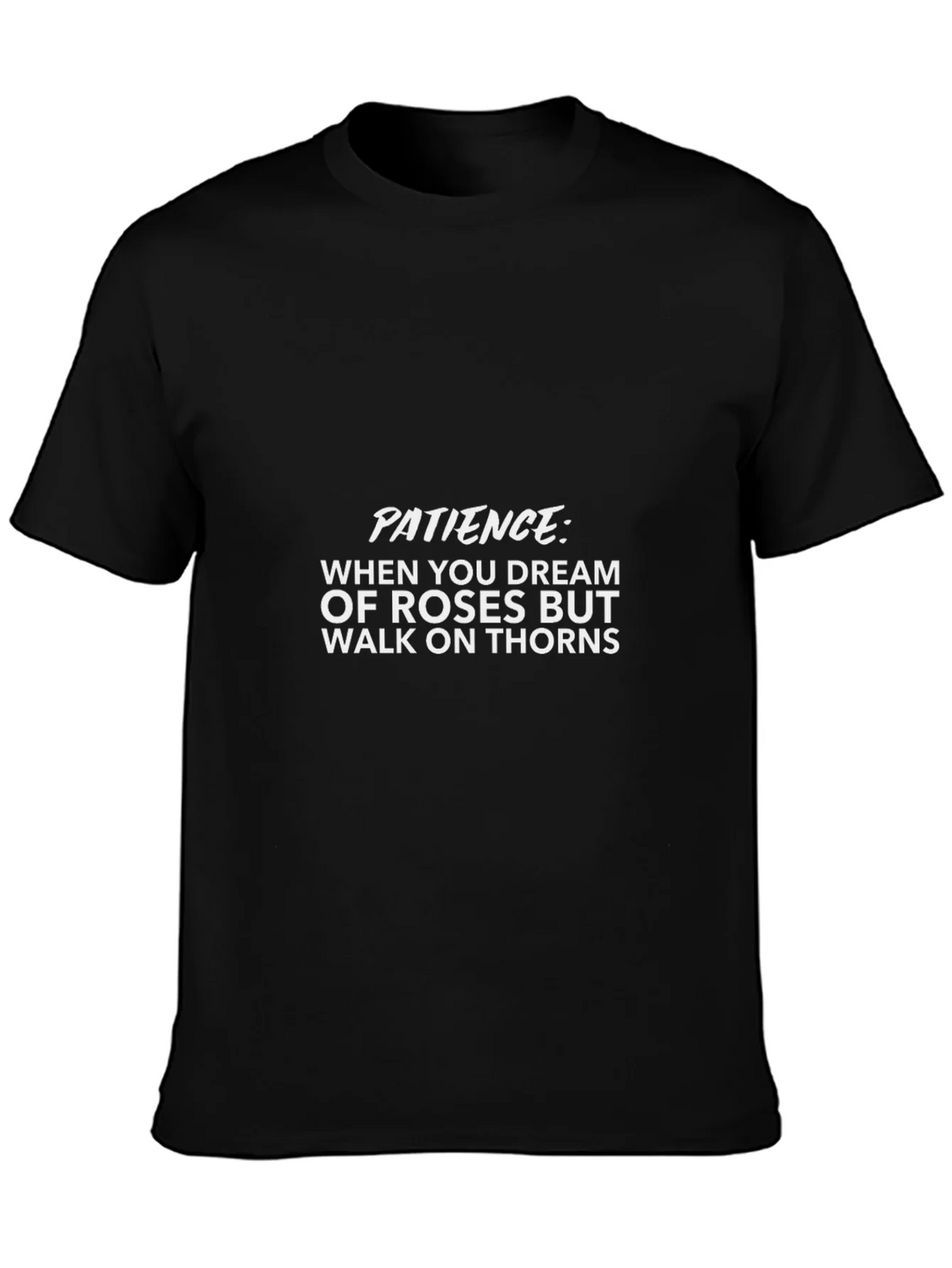Patience Roses Thorns Graphic Tee product image 6