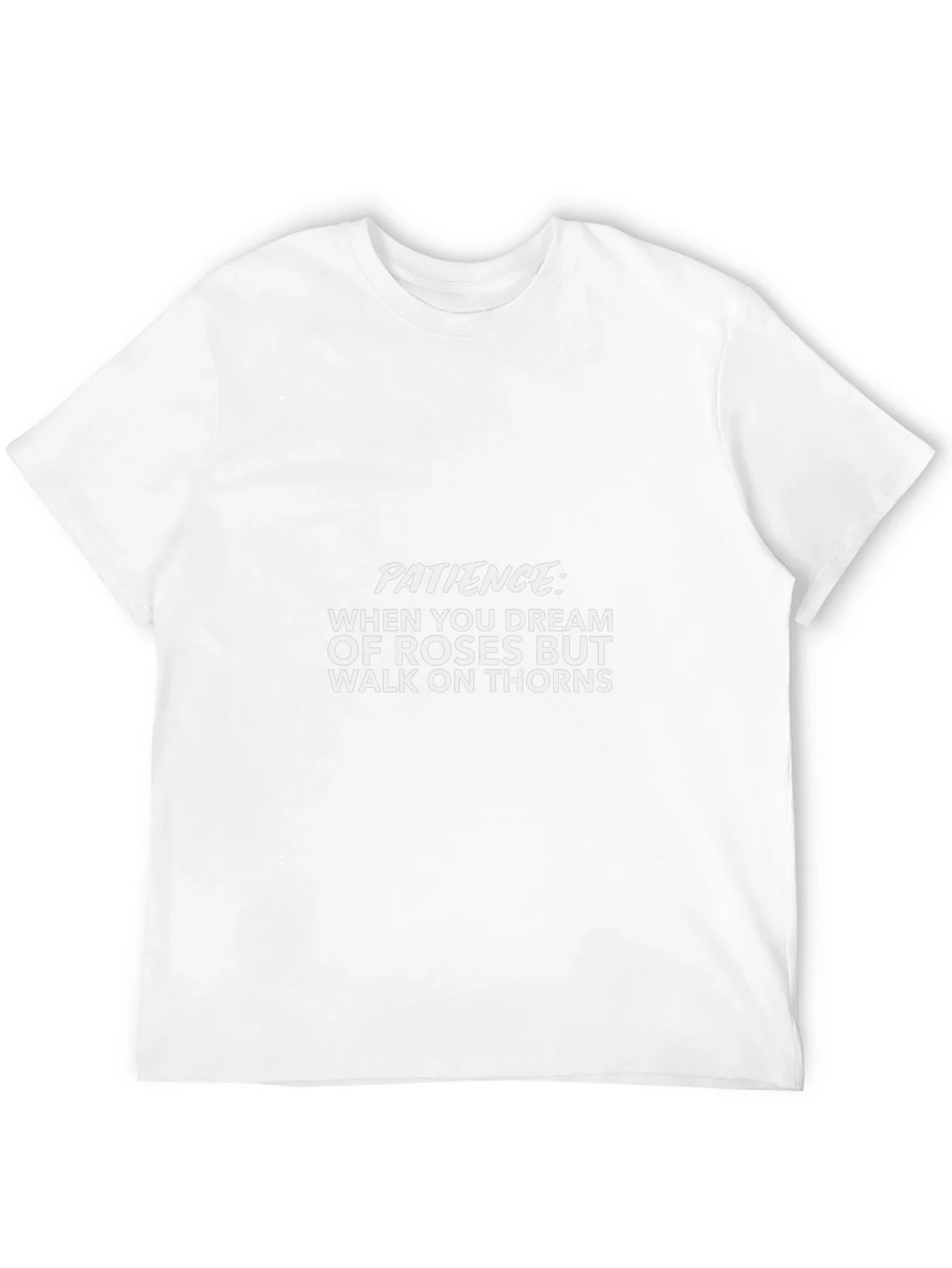 Patience Roses Thorns Graphic Tee product image 3
