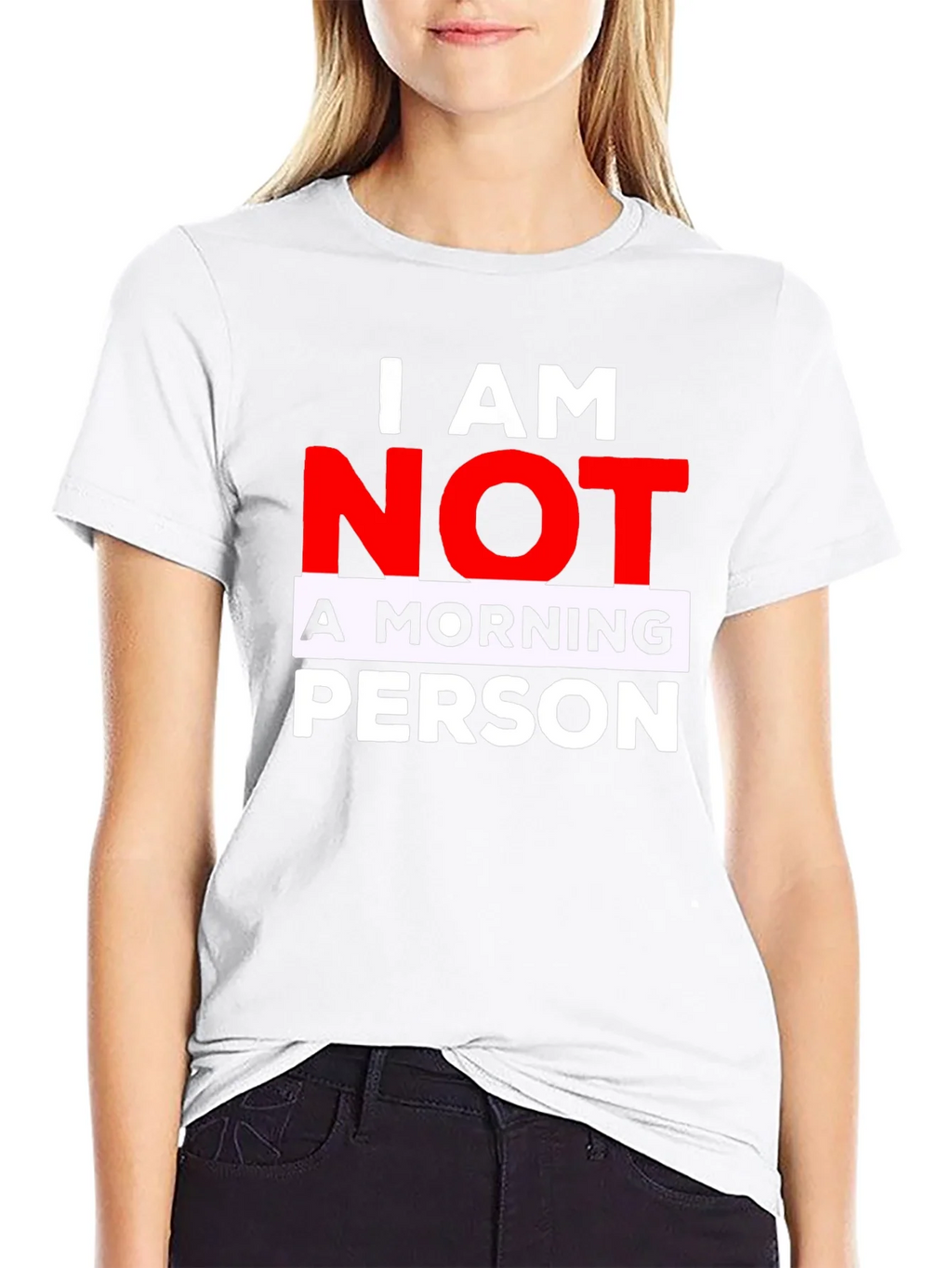I AM NOT A MORNING PERSON T-Shirt product image 8