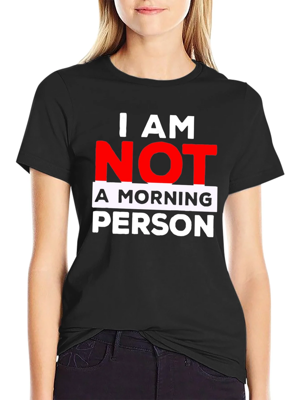 I AM NOT A MORNING PERSON T-Shirt product image 2