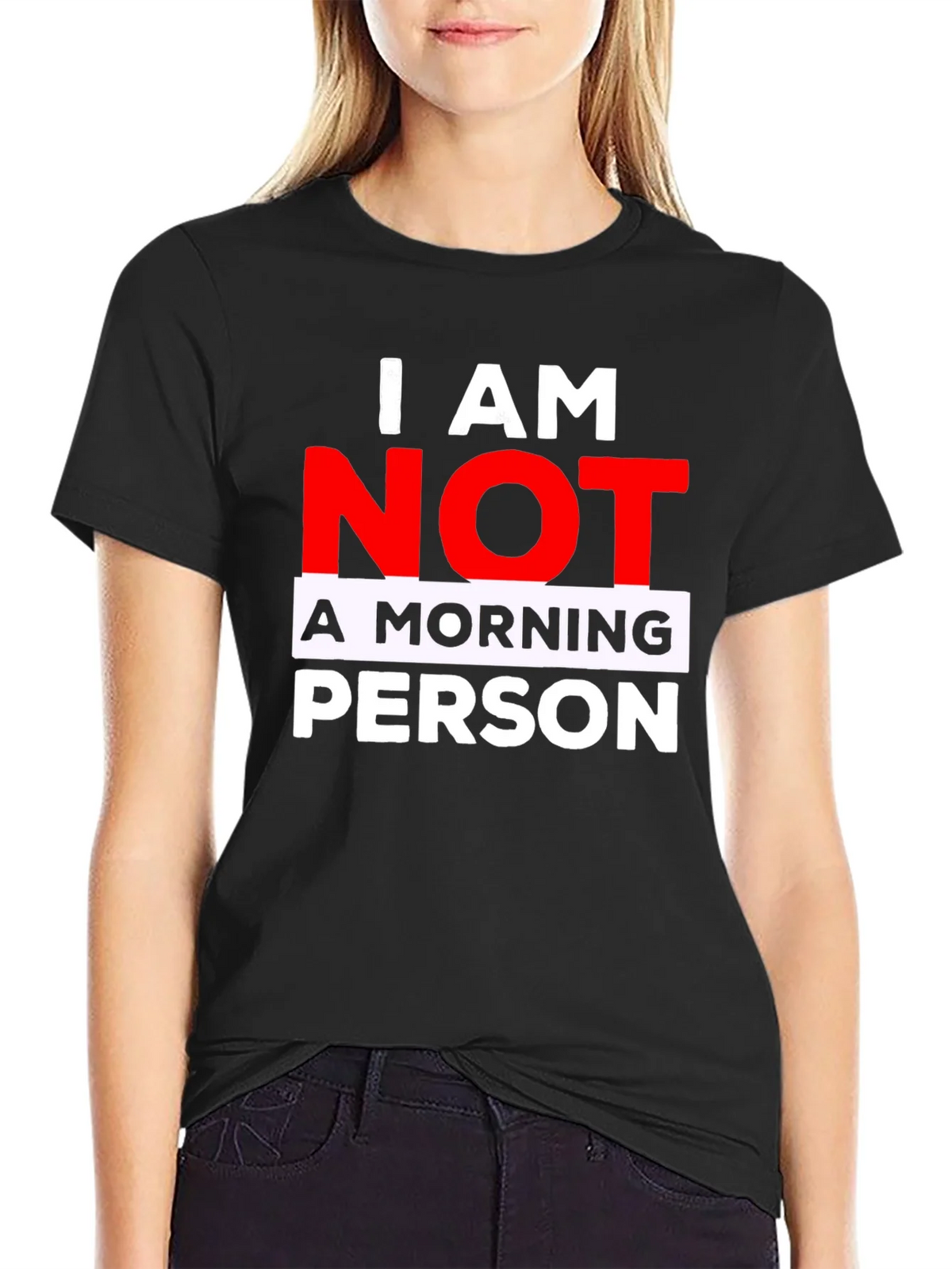 I AM NOT A MORNING PERSON T-Shirt product image 2