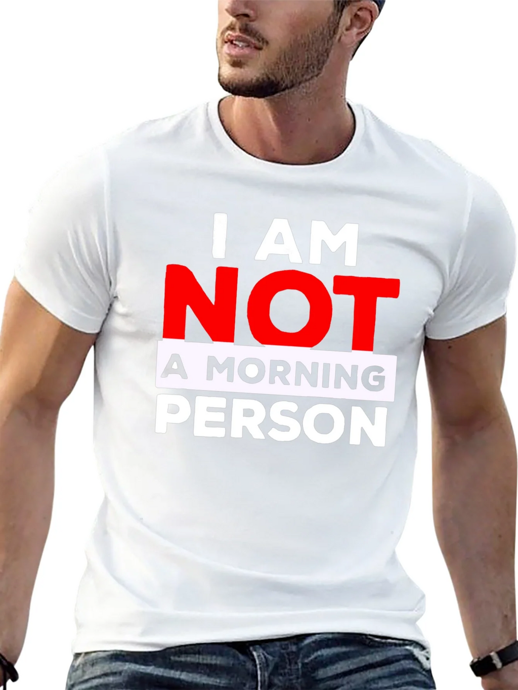 I AM NOT A MORNING PERSON T-Shirt product image 12