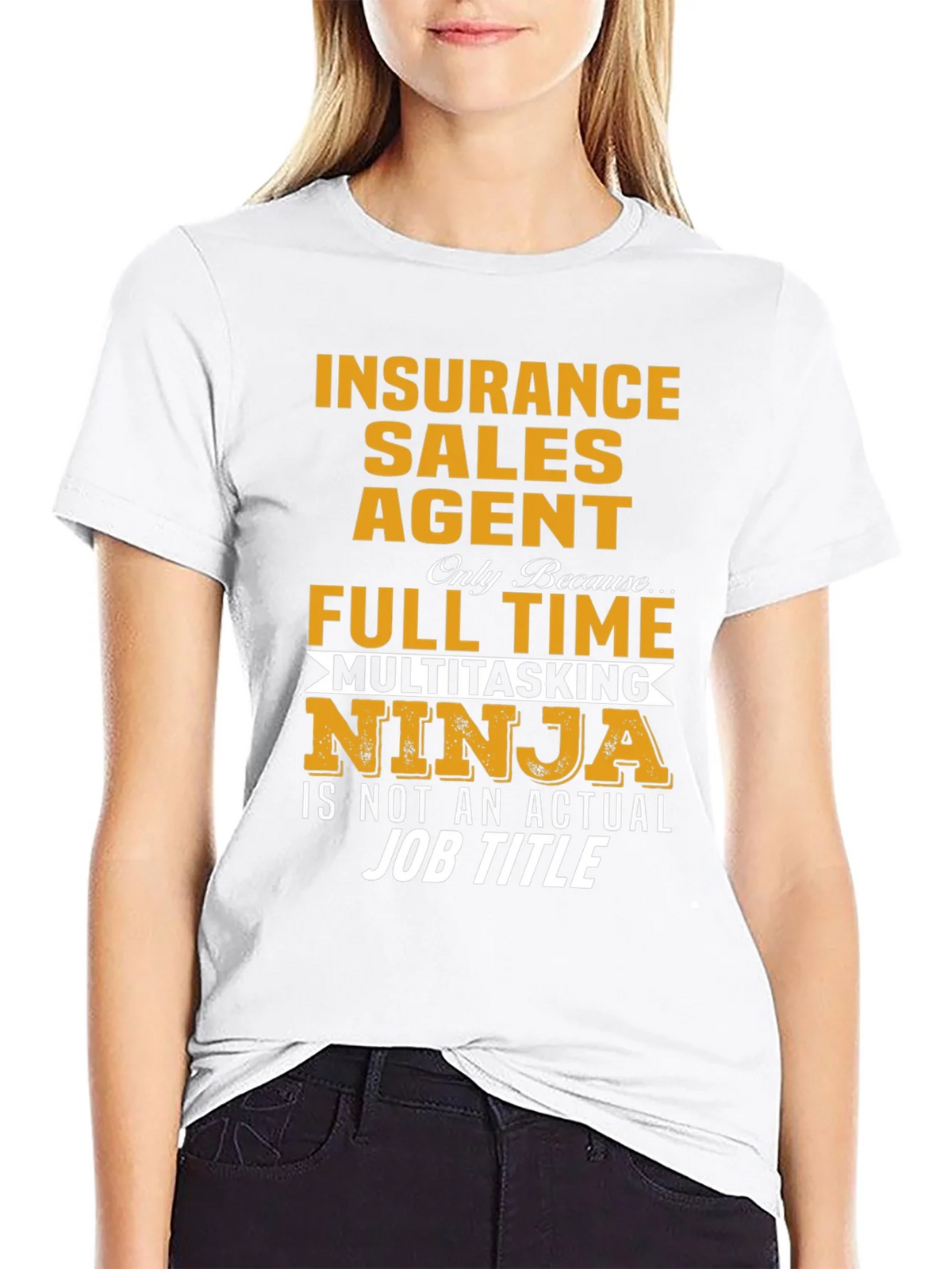 Insurance Sales Agent Novelty Graphic T-Shirt product image 11
