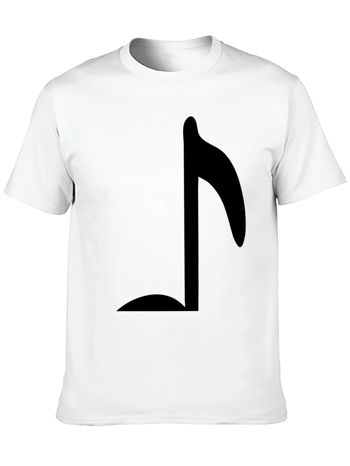 Musical Note Graphic T-Shirt - Black product image 9