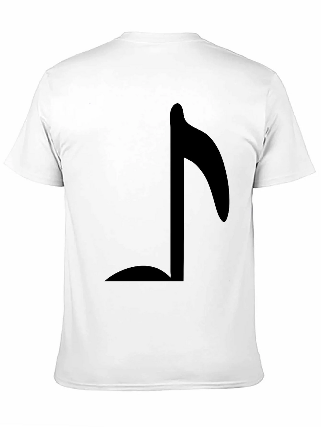 Musical Note Graphic T-Shirt - Black product image 10