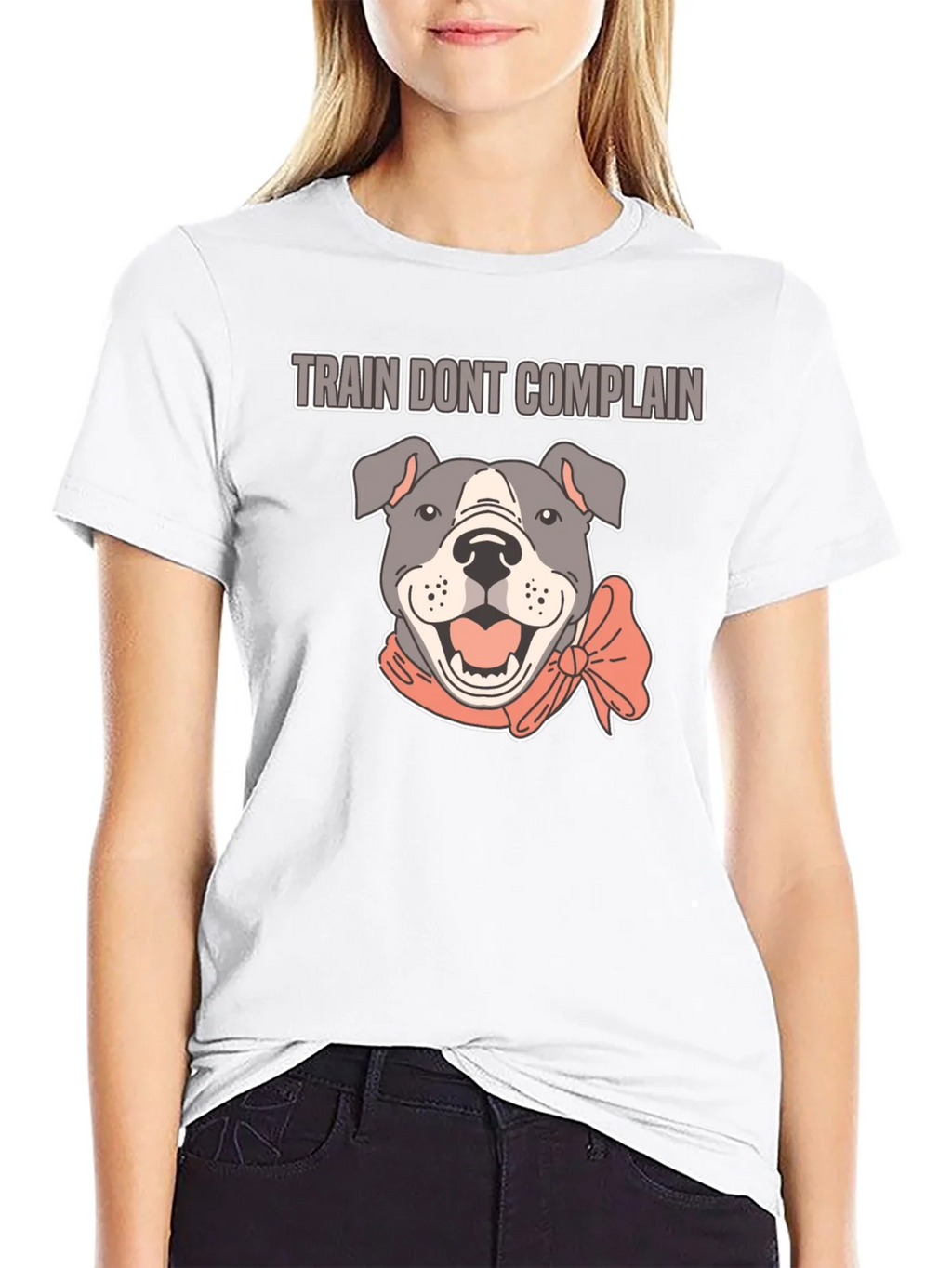 Train Dont Complain Pitbull T-Shirt product image 8