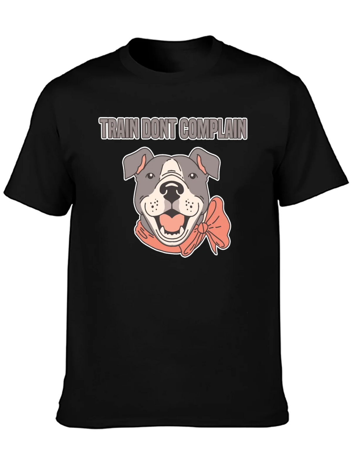 Train Dont Complain Pitbull T-Shirt product image 3