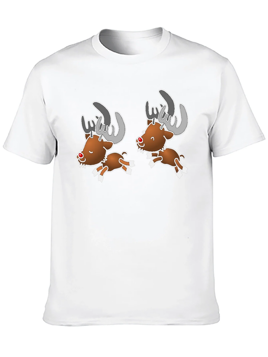 Cartoon Reindeer Graphic Tee product image 9