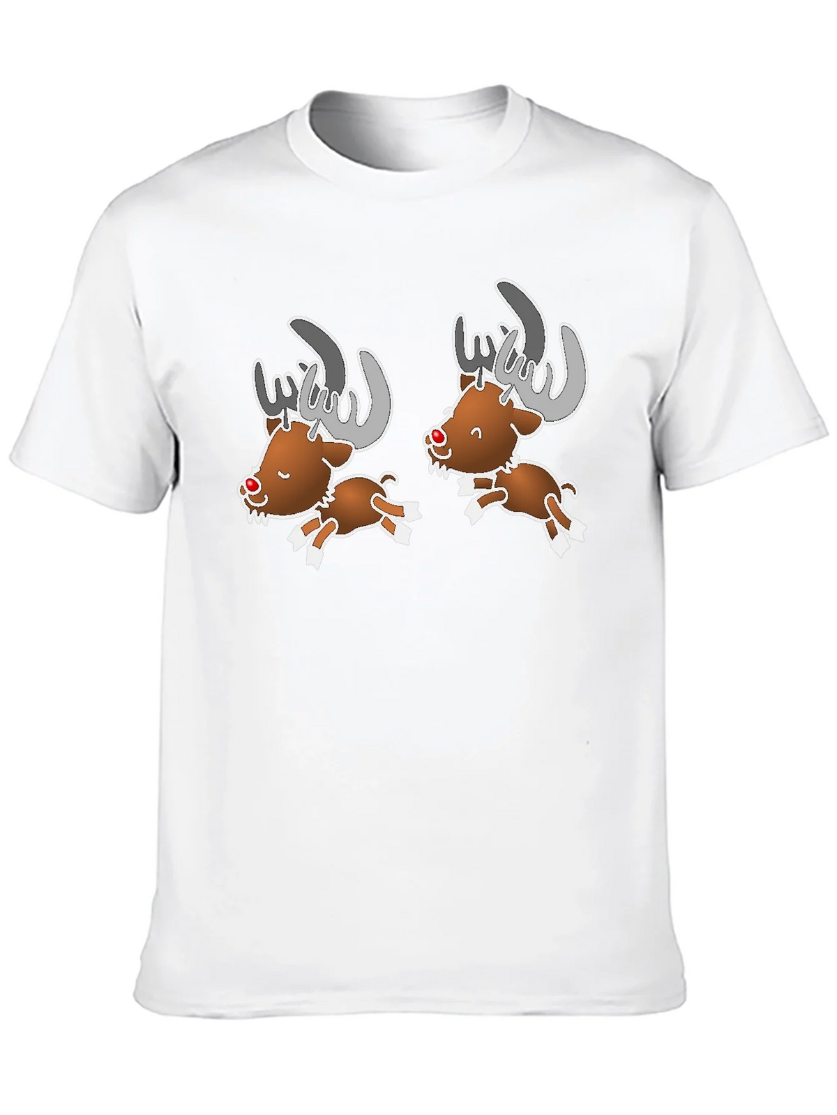 Cartoon Reindeer Graphic Tee product image 9