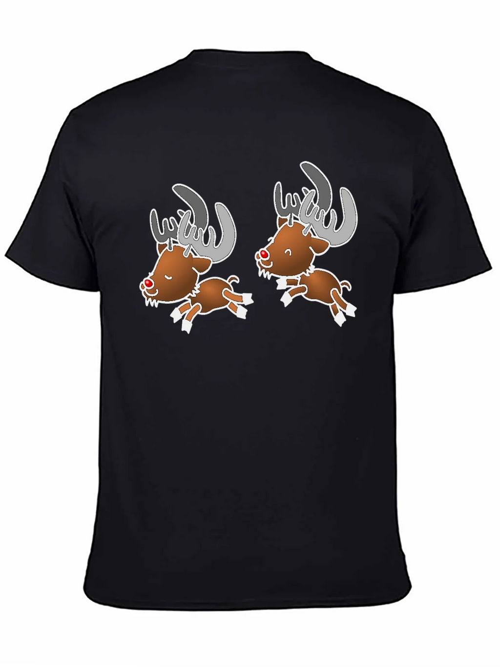Cartoon Reindeer Graphic Tee product image 4