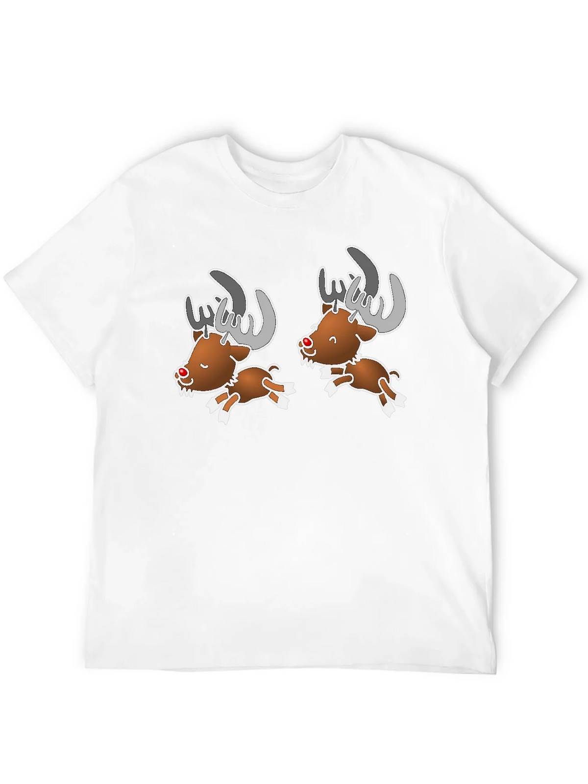 Cartoon Reindeer Graphic Tee product image 11
