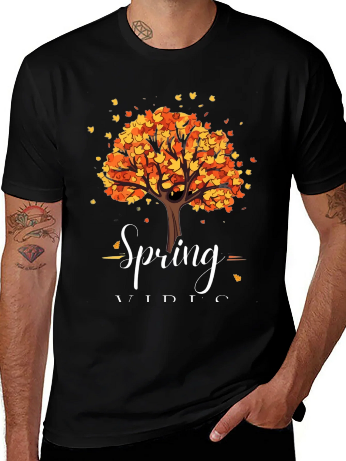 Spring Vibes Graphic Tee - Stylish & Trendy product image 1