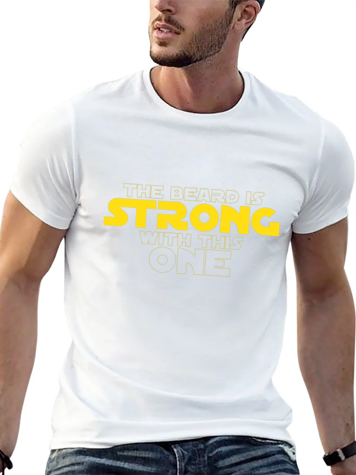 The Beard is Strong Star Wars Inspired T-Shirt product image 12