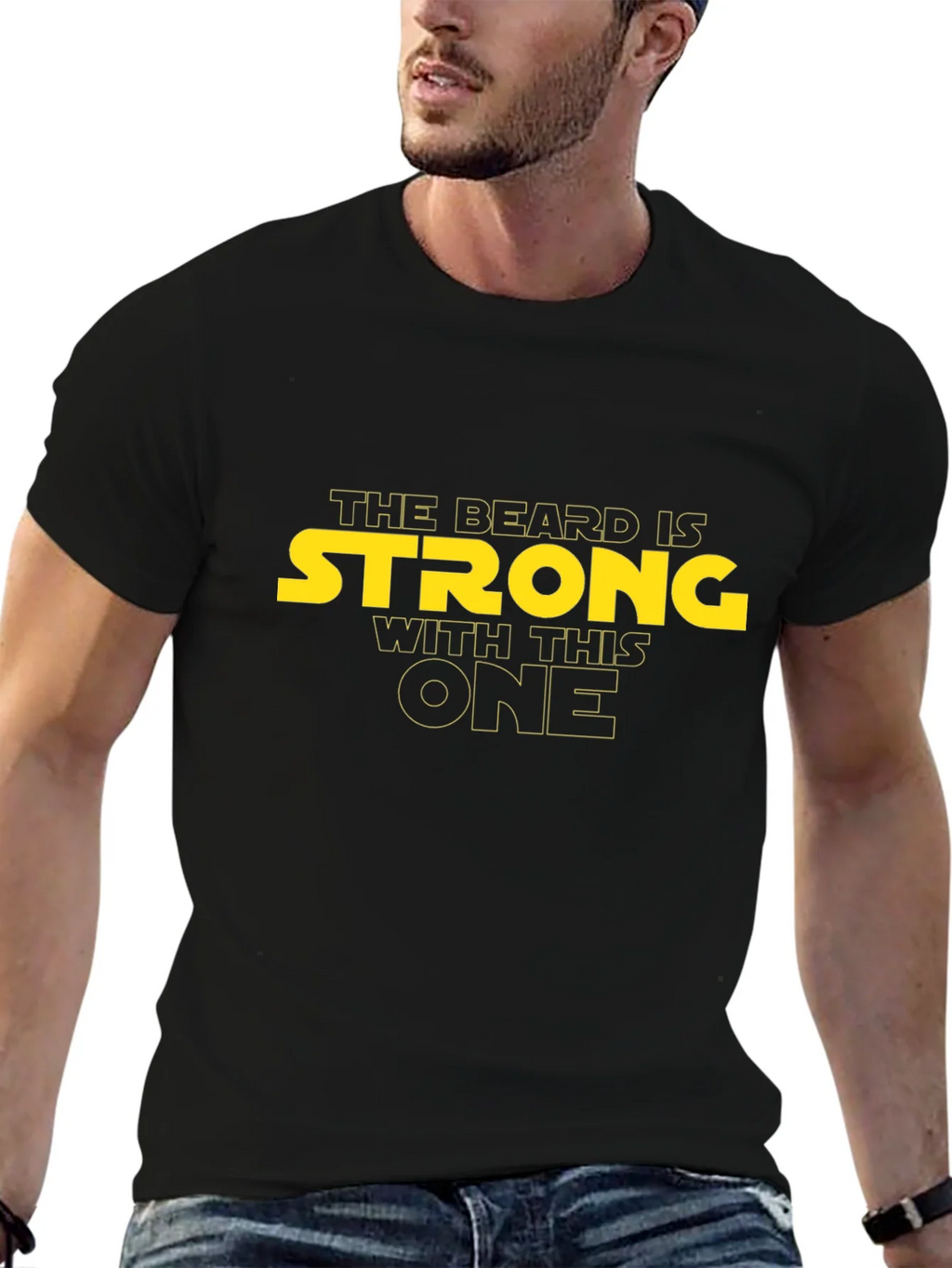 The Beard is Strong Star Wars Inspired T-Shirt product image 6