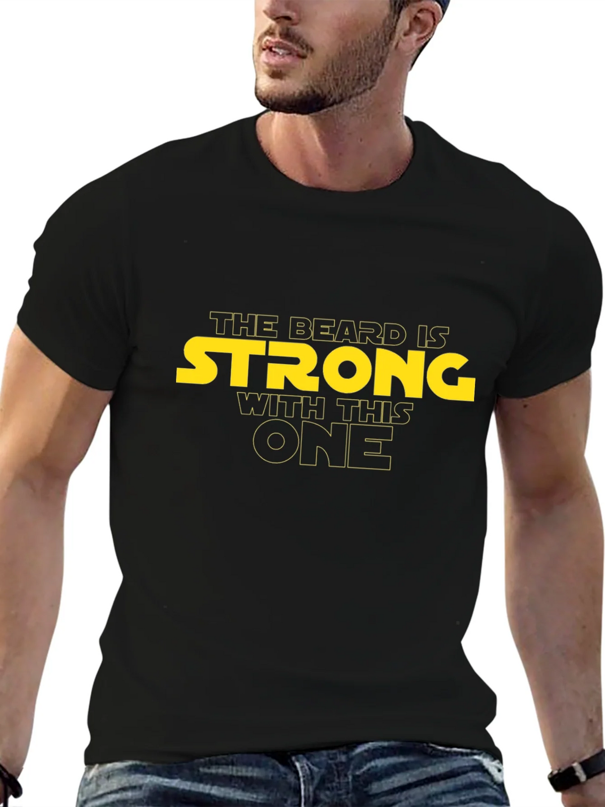 The Beard is Strong Star Wars Inspired T-Shirt product image 6