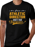 Athletic Director Superpower T-Shirt product image 1