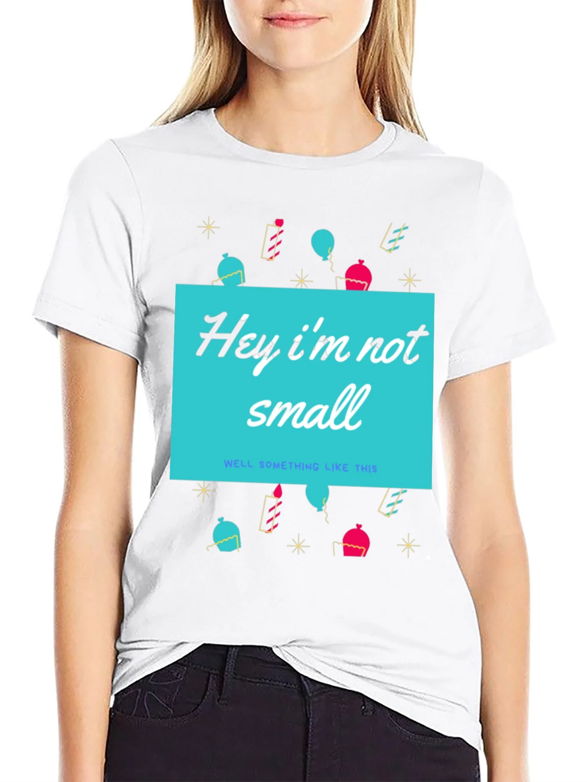 Funny Height T-Shirt - Hey Im Not Small product image 11