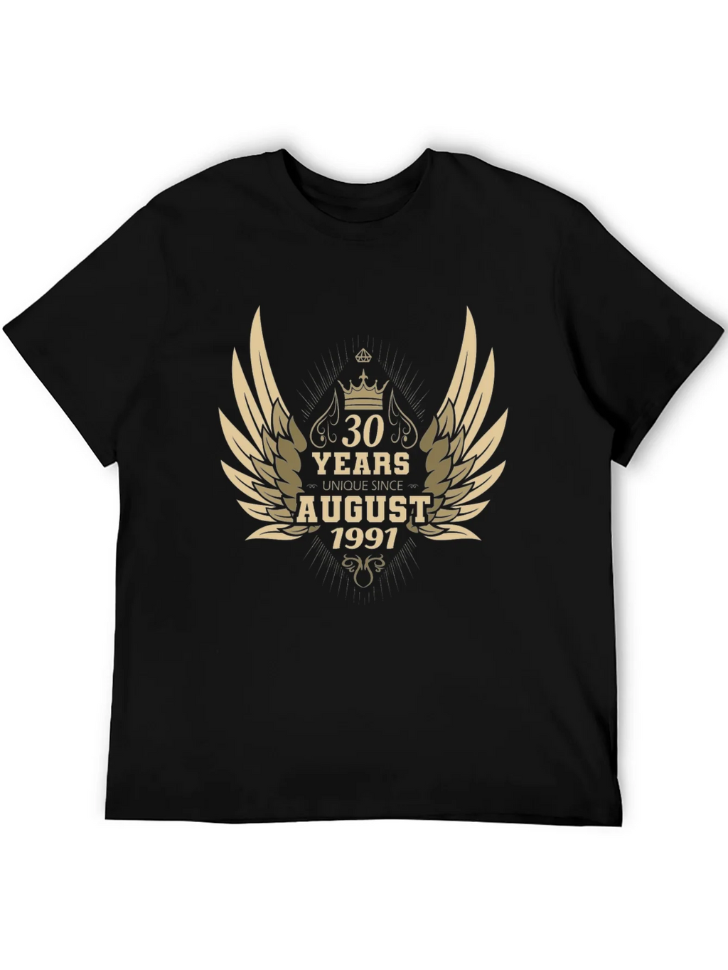 30 Years August 1991 T-Shirt product image 5