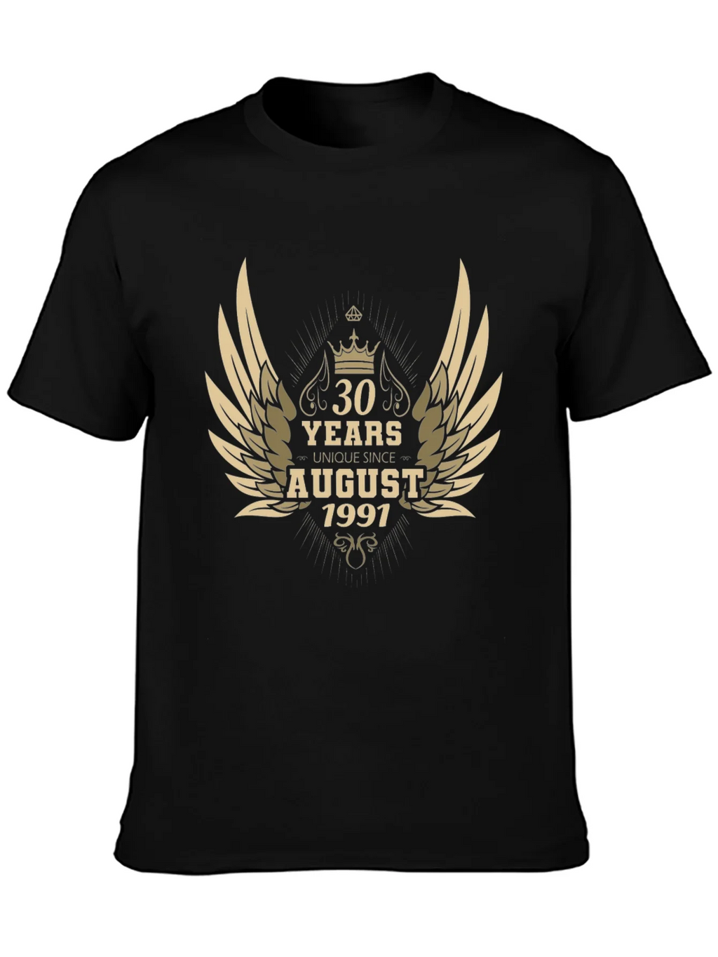 30 Years August 1991 T-Shirt product image 3